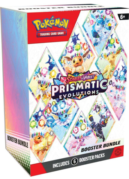 Pokemon Scarlet & Violet Prismatic Evolutions Booster Bundle