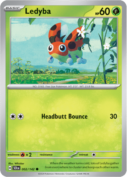 Ledyba 002/142 - Reverse Holo