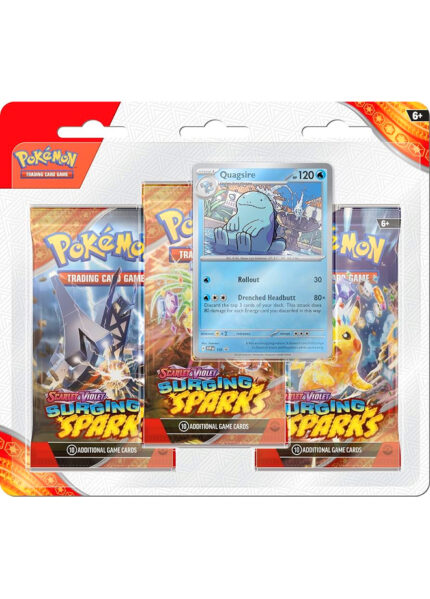 Surging Sparks 3 Pack Booster Blister