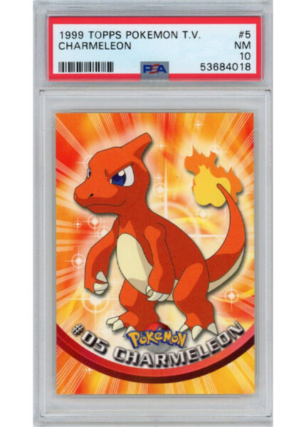 Charmeleon - 1999 Topps Pokemon TV #5 - PSA 10
