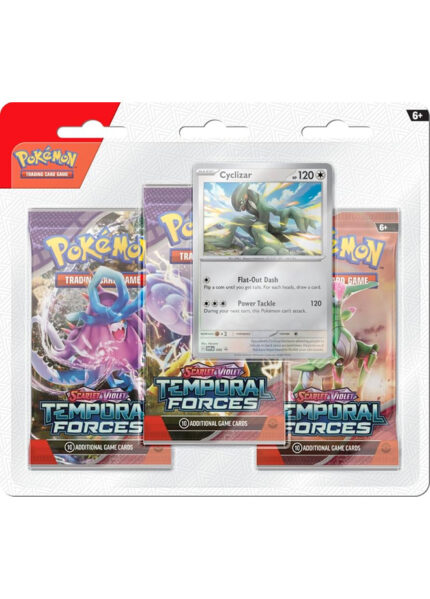 Temporal Forces 3 Pack Booster Blister