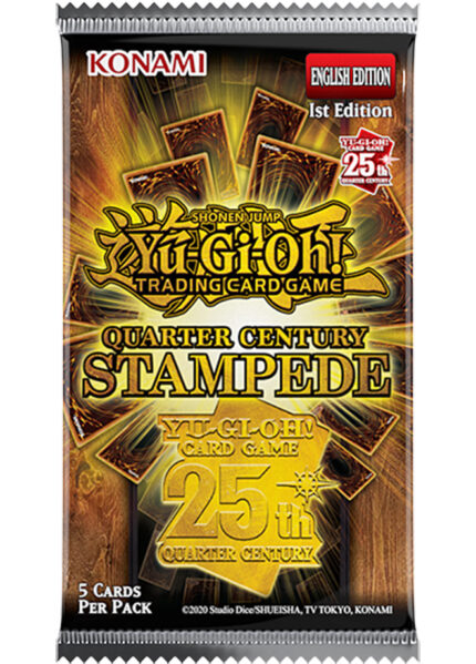 Yu-Gi-Oh! Quarter Century Stampede Booster Pack