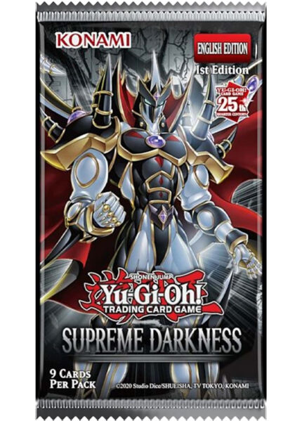 Yu-Gi-Oh! Supreme Darkness Booster Pack (1st edition)