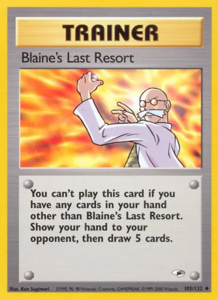 Blaine's Last Resort 105/132