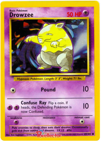 Drowzee 49/102