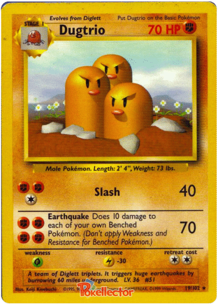 Dugtrio 19/102