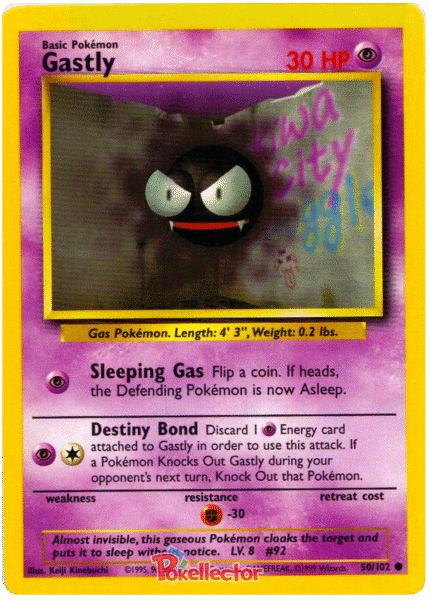 Gastly 50/102