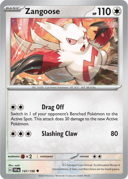 Zangoose 147/198 - Reverse Holo