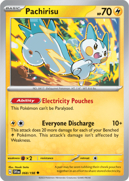 Pachirisu 068/198 - Reverse Holo