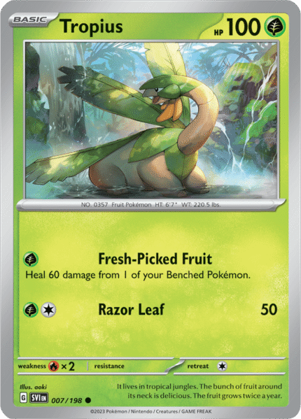Tropius 007/198