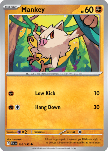 Mankey 106/193