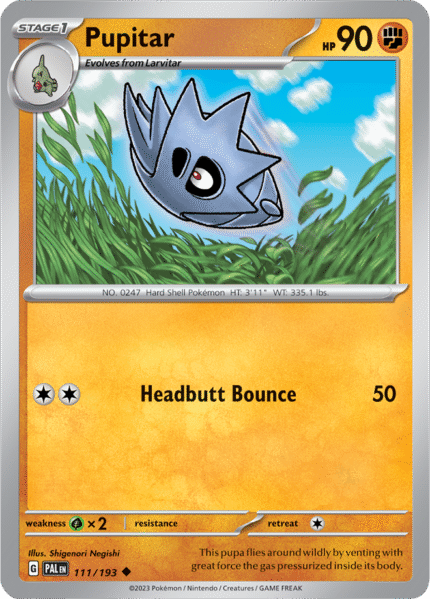 Pupitar 111/193 - Reverse Holo