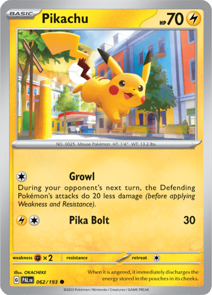 Pikachu 062/193 - Reverse Holo