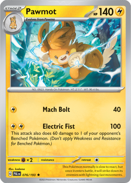 Pawmot 076/193 - Reverse Holo