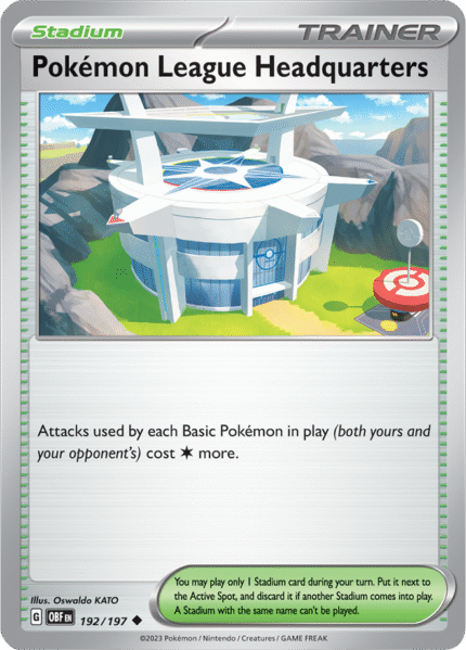 Pokémon League Headquarters 192/197