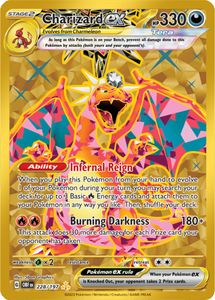 CharizardEX 228/197