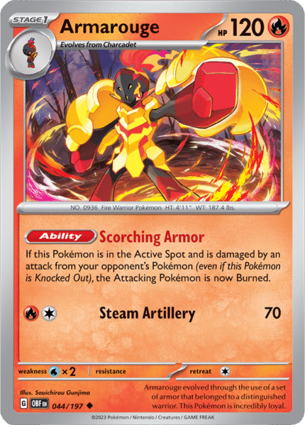 Armarouge 044/197 - Reverse Holo