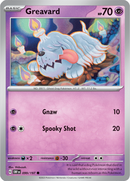 Greavard 099/197 - Reverse Holo