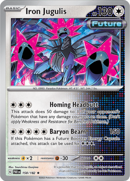 Iron Jugulis 158/182 - Reverse Holo