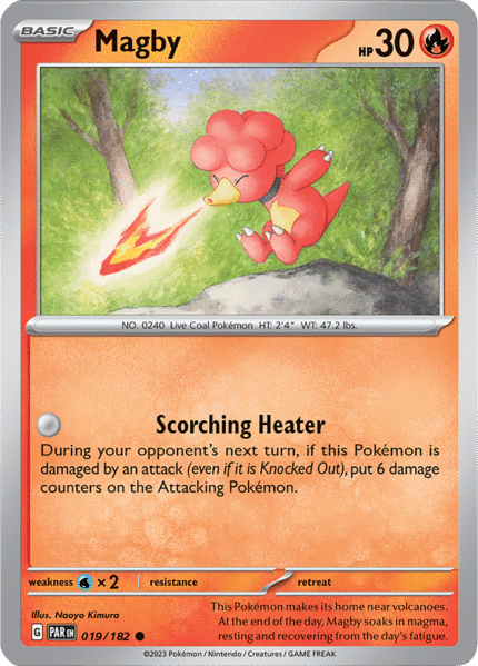Magby 019/182 - Reverse Holo