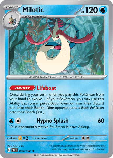 Milotic 036/182 - Reverse Holo