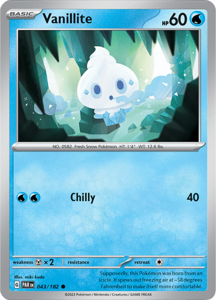 Vanillite 043/182 - Reverse Holo