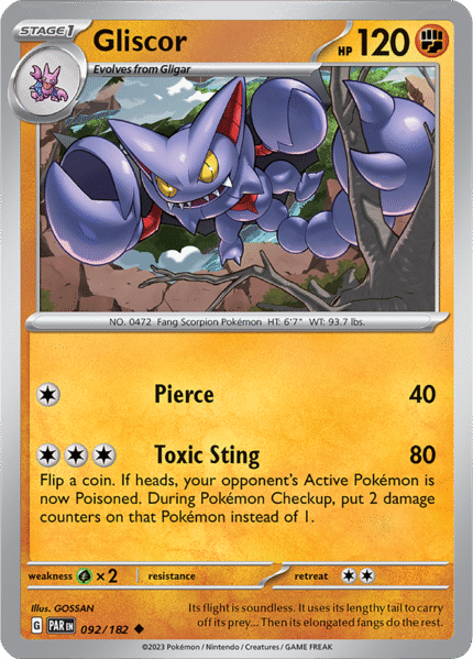 Gliscor 092/182 - Reverse Holo