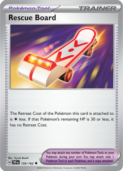 Rescue Board 159/162 - Reverse Holo