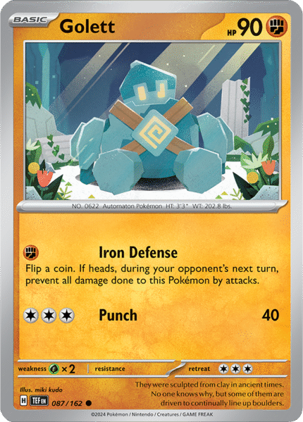 Golett 087/162 - Reverse Holo