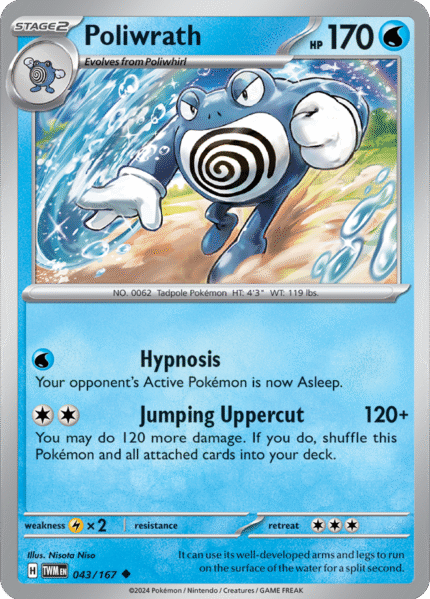 Poliwrath 043/167