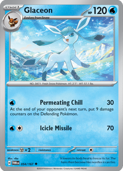 Glaceon 054/167