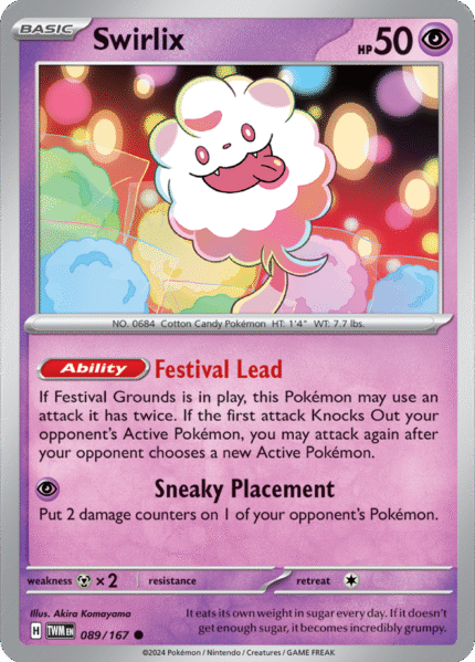 Swirlix 089/167 - Reverse Holo