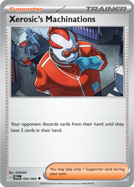 Xerosic's Machinations 064/064 - Reverse Holo