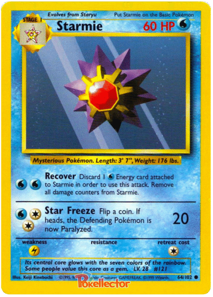 Starmie 64/102