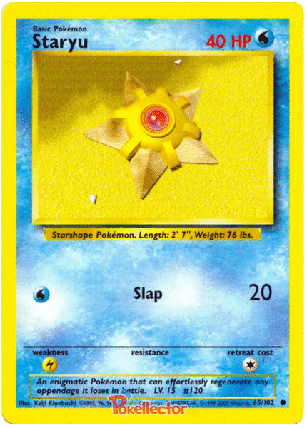 Staryu 65/102