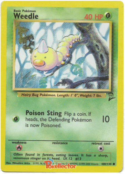 Weedle 100/130