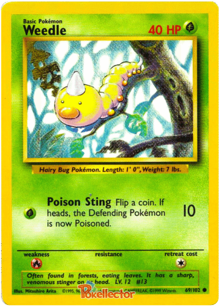 Weedle 69/102