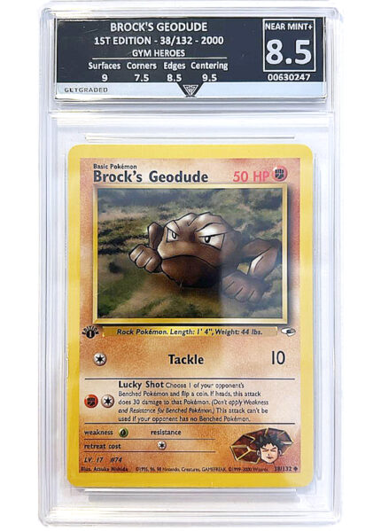 Brock’s Geodude #38 - GTG 8.5