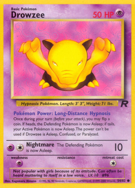 Drowzee 54/82