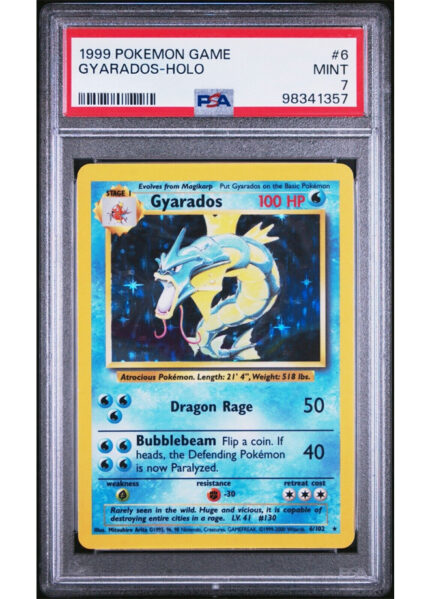 Gyarados #6 (1999-2000) - PSA 7