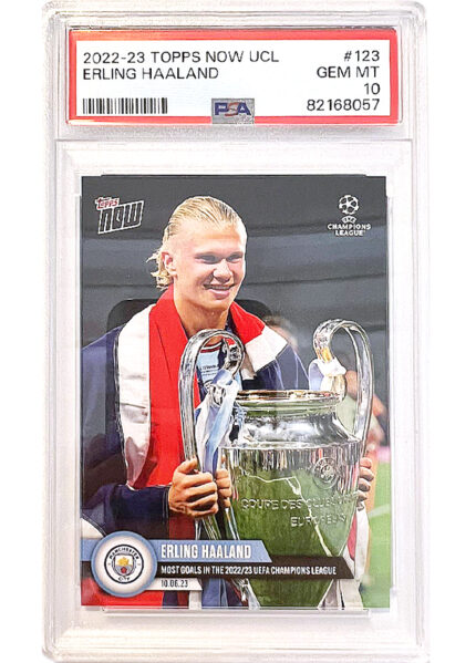 Erling Haaland #123 - PSA 10
