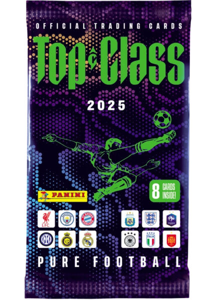 Panini Top Class 2025 Pure Football Pack (8 Kart)